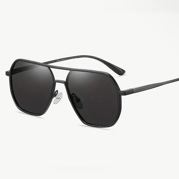 Titanium Black Polarized Sunglasses - Picture 1 of 5